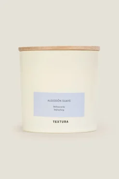 Textura Vela perfumada algodón suave