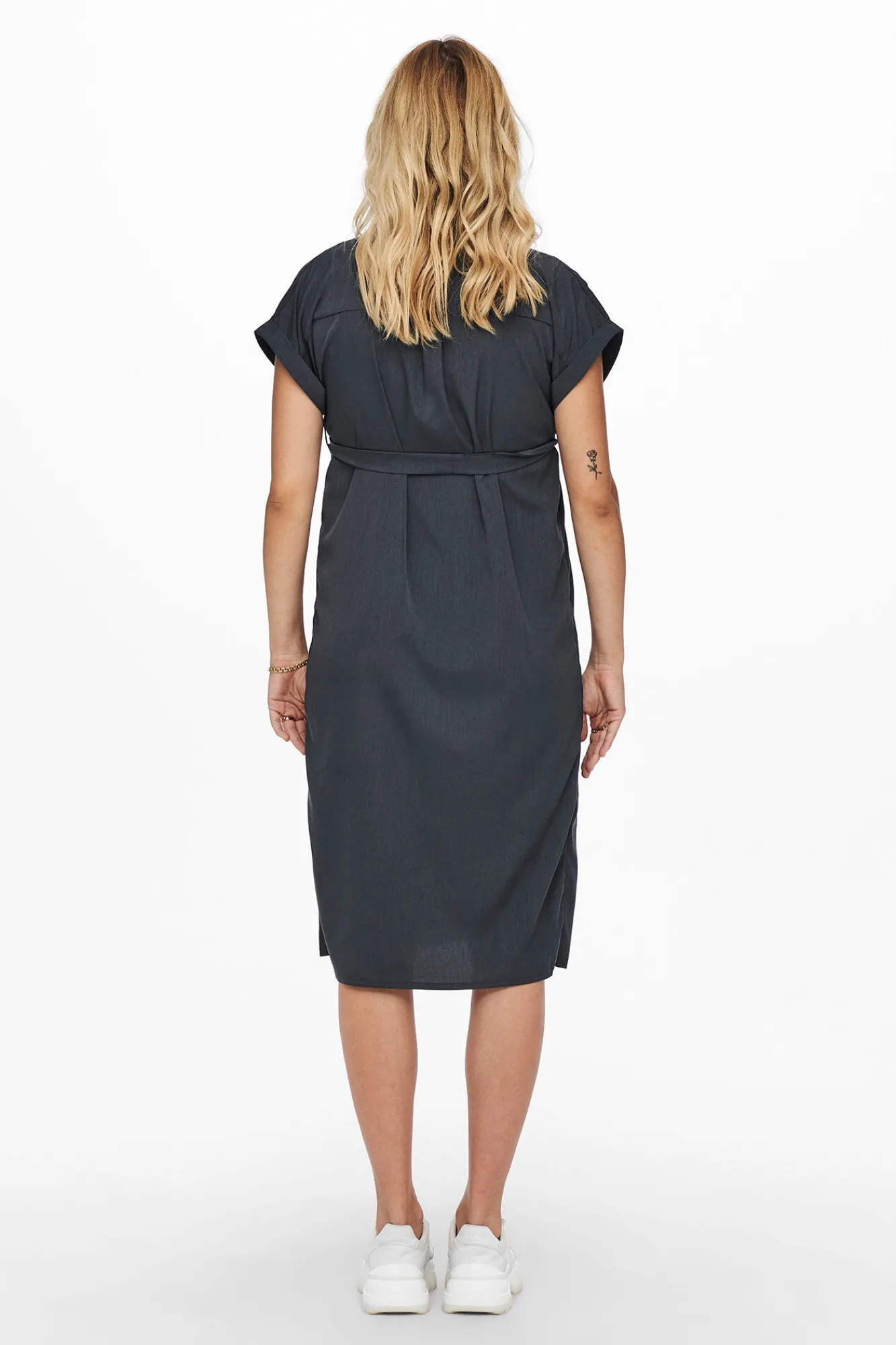 Only Maternity Vestido camisero liso maternity