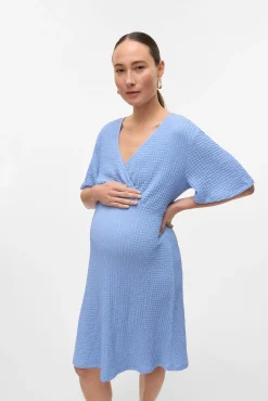 Mamalicious Vestido corto de manga corta maternity y lactancia