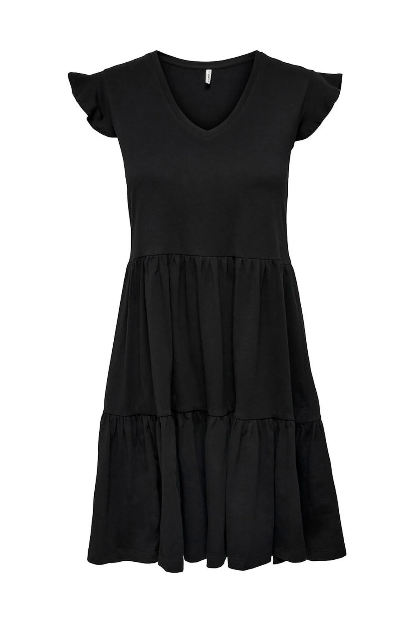 Only Vestido corto manga corta