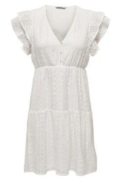 Only Vestido corto manga corta