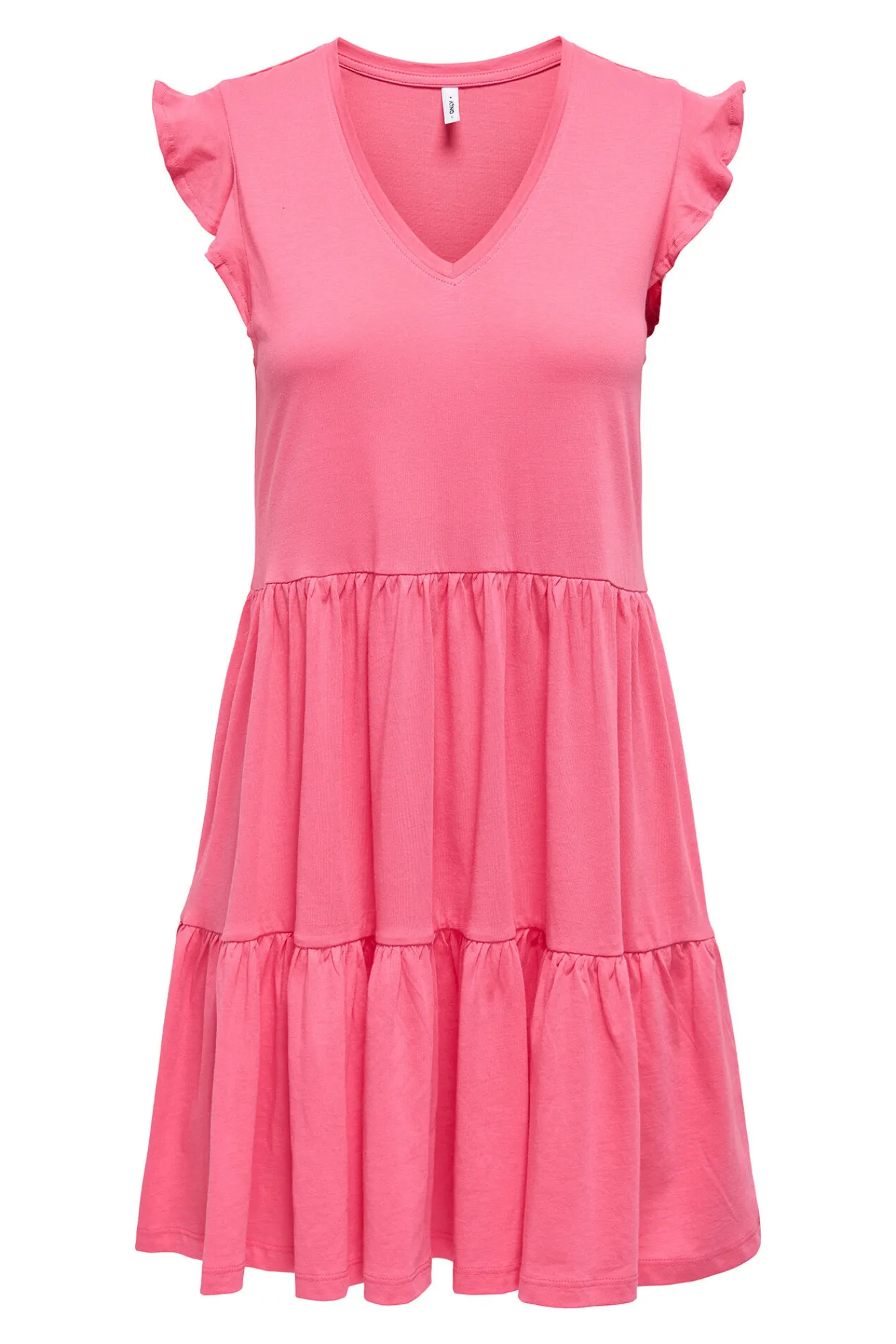 Only Vestido corto manga corta