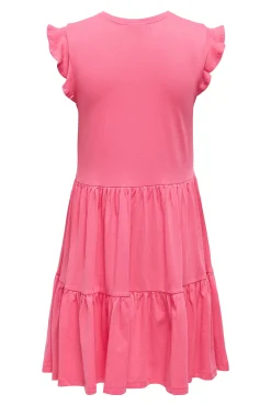 Only Vestido corto manga corta