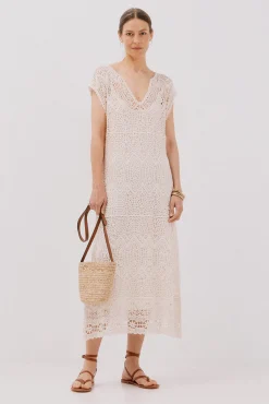 Cortefiel Vestido crochet