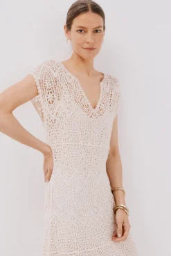 Cortefiel Vestido crochet
