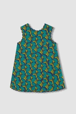 Crianças Gocco Vestido de flores con lazo