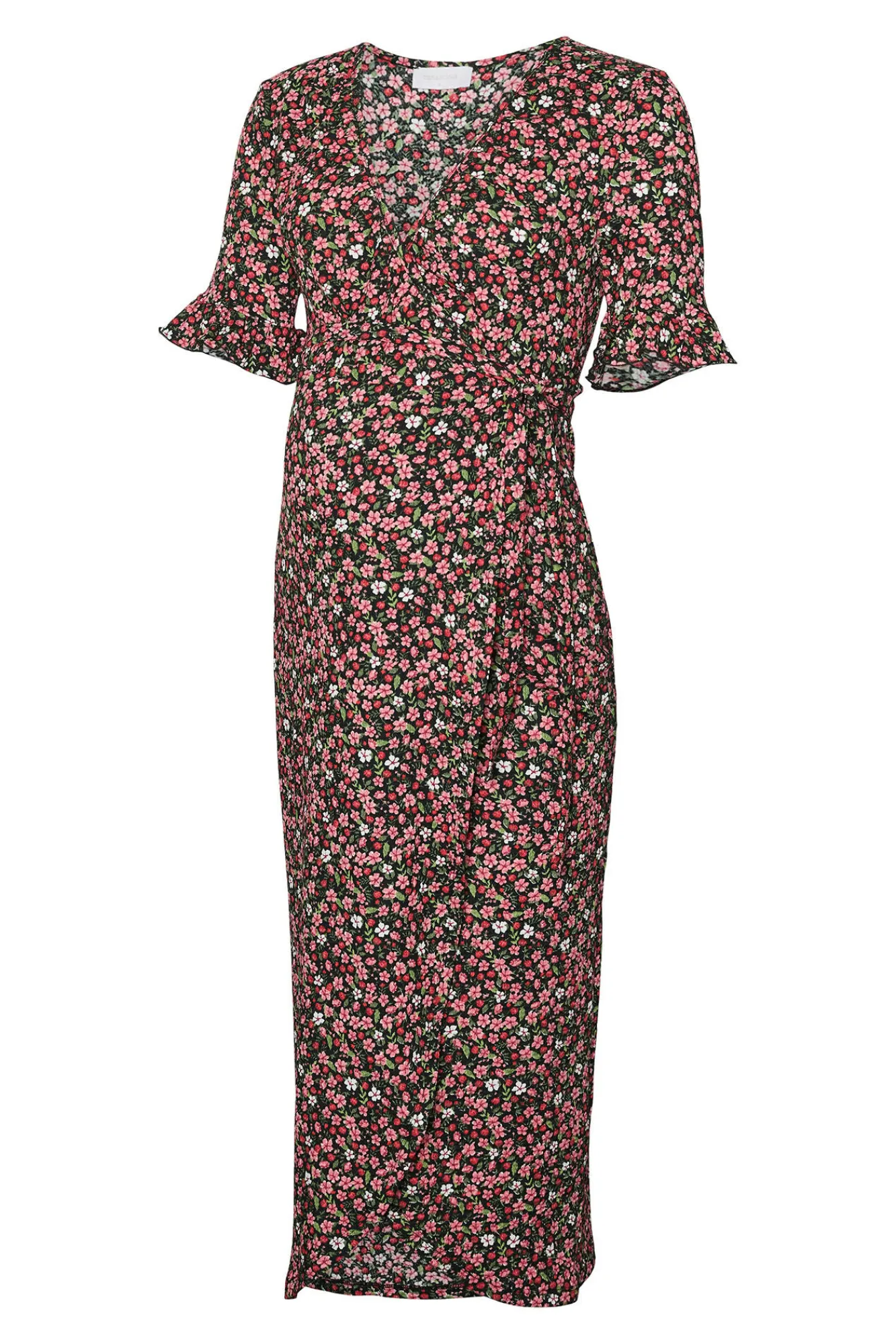Mamalicious Vestido de manga corta maternity y lactancia