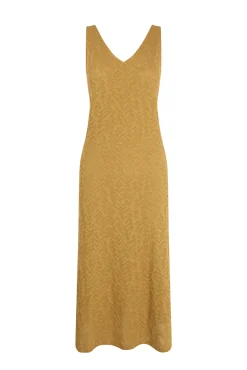 Slowlove Vestido estructura flores