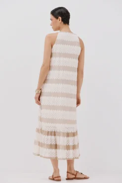 Cortefiel Vestido halter estructura