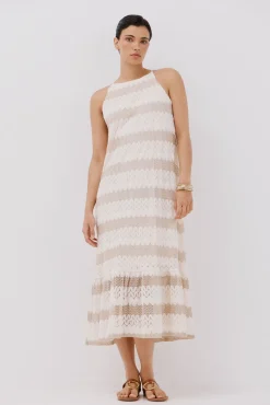 Cortefiel Vestido halter estructura
