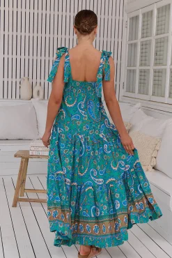 Jaase Vestido largo estampado Marley