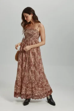 Only Vestido largo regular fit