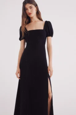 Springfield Vestido midi liso