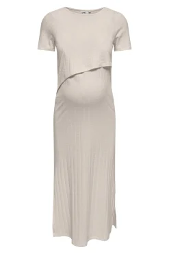 Only Maternity Vestido midi sin mangas maternity y lactancia