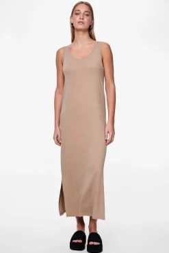 Pieces Vestido midi tirantes