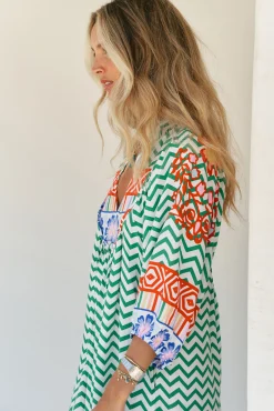 Jaase Vestido mini estampado Boheme