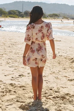 Jaase Vestido mini estampado Dahlia