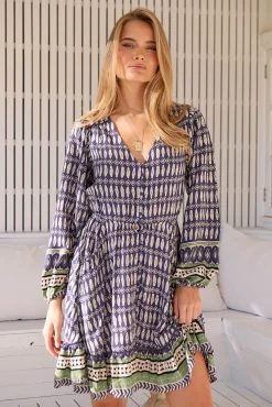 Jaase Vestido mini Lizzi estampado
