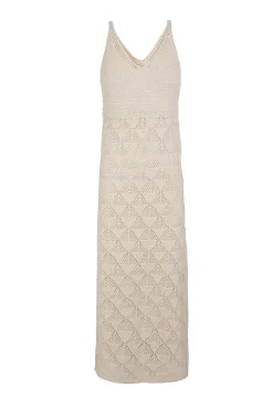 Slowlove Vestido punto calado