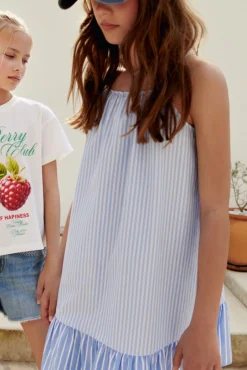Crianças Springfield Kids Vestido rayas niña