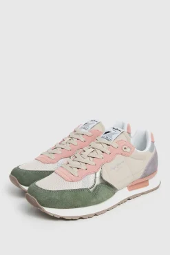 Pepe Jeans Zapatilla running retro Brit Mixt