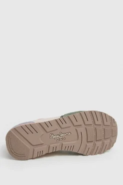 Pepe Jeans Zapatilla running retro Brit Mixt