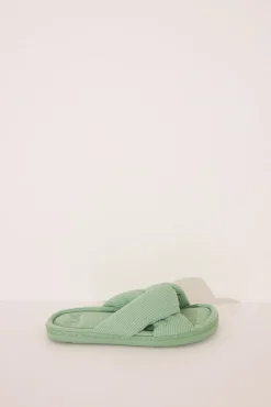 Women'secret Zapatillas abiertas waffle