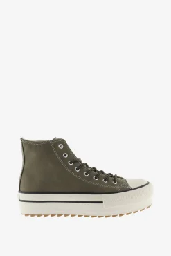 Victoria Zapatillas abotinadas efecto piel