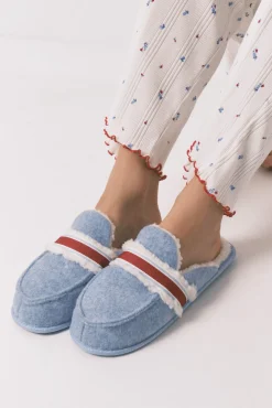 Women'secret Zapatillas casa Mickey azul