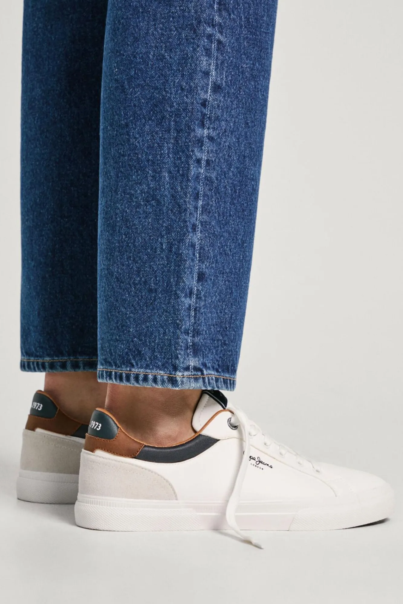 Pepe Jeans Zapatillas Clásicas Con Detalles En Ante