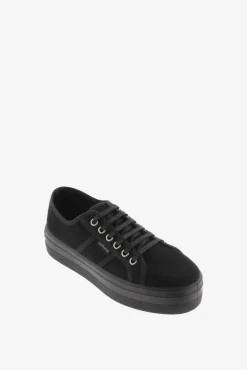 Victoria Zapatillas de antelina reciclada con plataforma