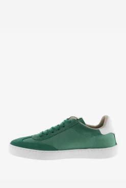 Victoria Zapatillas de nylon Berlín Ciclista con piezas en contraste y de serraje al tono