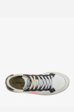 Victoria Zapatillas deportivas de mujer con piezas metalizadas y logotipo de glitter