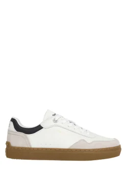 Pepe Jeans Zapatillas Piel Con Detalles En Ante