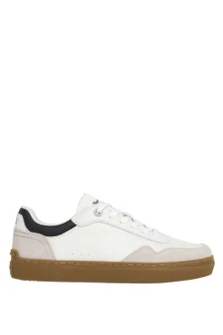 Pepe Jeans Zapatillas Piel Con Detalles En Ante