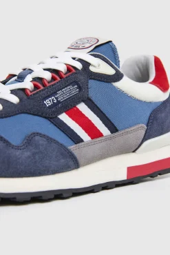 Pepe Jeans Zapatillas Running Con Detalles En Ante
