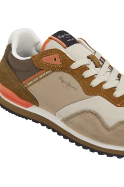 Pepe Jeans Zapatillas Running Con Detalles En Ante