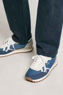 Pepe Jeans Zapatillas Running Con Detalles En Ante